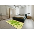 thumbnail image 5 of Ahgly Company Machine Washable Indoor Rectangle Transitional Pistachio Green Area Rugs, 2' x 3', 5 of 7