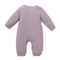 thumbnail image 3 of Zshosam Neutral Baby Clothes Interesting Infant Baby Kids Cartoon Hooded Romper Jumpsuit Clothes Size 6 9 Months,(Light Purple 6-9 Months), 3 of 7