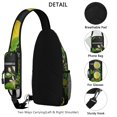 thumbnail image 3 of Crossbody Sling Backpack for Women Men Yellow Vintage Lemon Shoulder Sling Crossbody Casual Chest Bag for Travel Sports Running Hiking, 3 of 6