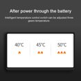 thumbnail image 4 of Heat Electric Heated Socks Battery Powered Cold Weather Heat Socks for Men and Women Outdoor Riding Camping Hiking Riding Winter Warm Socks, 4 of 7