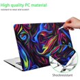 thumbnail image 3 of Compatible with MacBook Pro 13 Inch Case 2020 2019 2018 2017 2016 Release M1 A2338 A2289 A2251 A2159 A1989 A1706 A1708 Touch Bar,Plastic Hard Shell Case & Keyboard Cover, Creative, 3 of 7