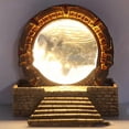 thumbnail image 3 of Decorative Night Light Delicate Energy Saving Creative 3D Atlantis Stargate Desk Lamp Home Decor, 3 of 5