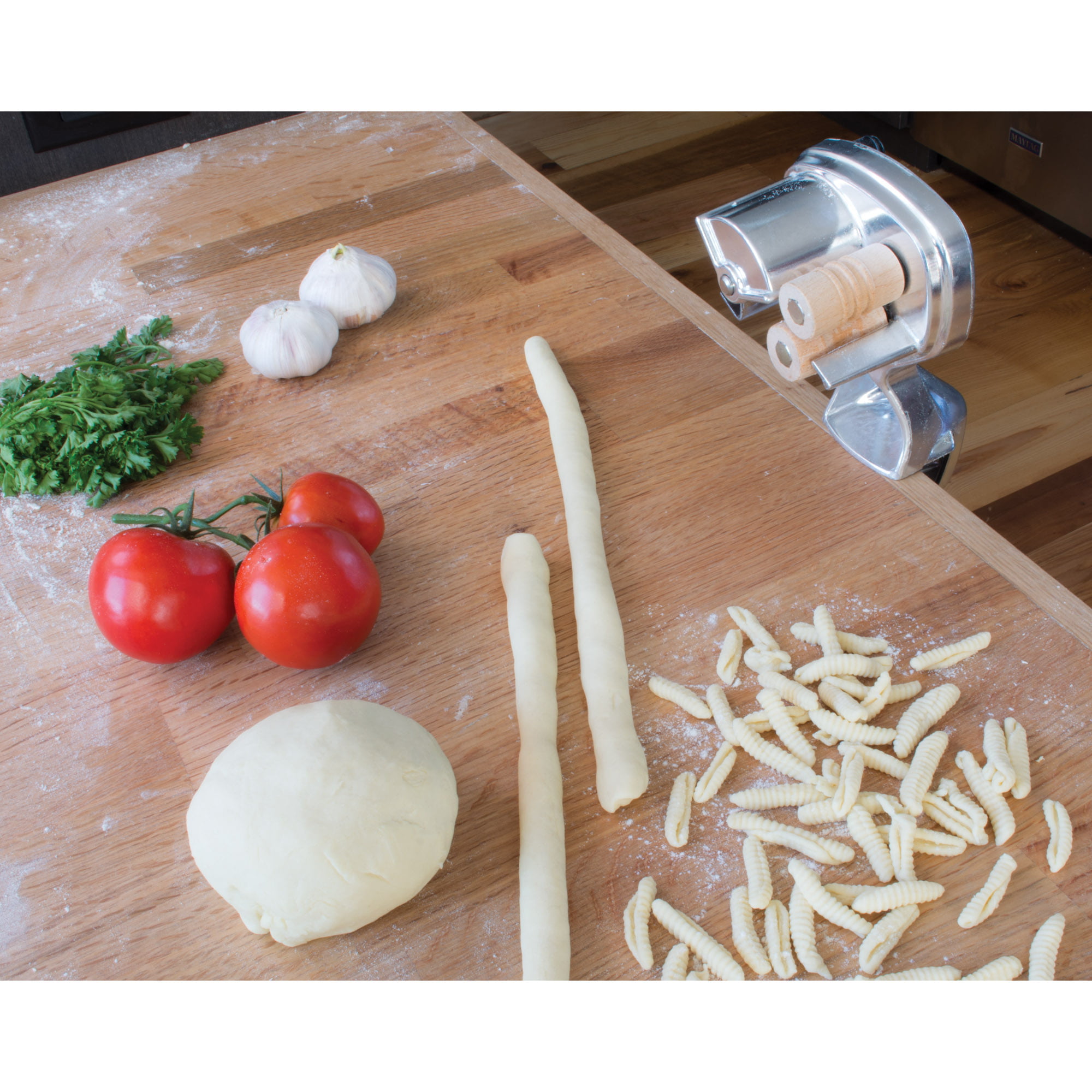  Fantes Cavatelli Maker Machine for Authentic Italian Pasta, The  Italian Market Original since 1906 : Home & Kitchen
