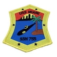 thumbnail image 1 of USS Miami SSN-755 Patch – Sew On, Navy, 4, 1 of 1