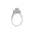 thumbnail image 3 of 1.00 Carat (I1-I2) Diamond Double Halo Engagement Ring in 14K White Gold, 3 of 6