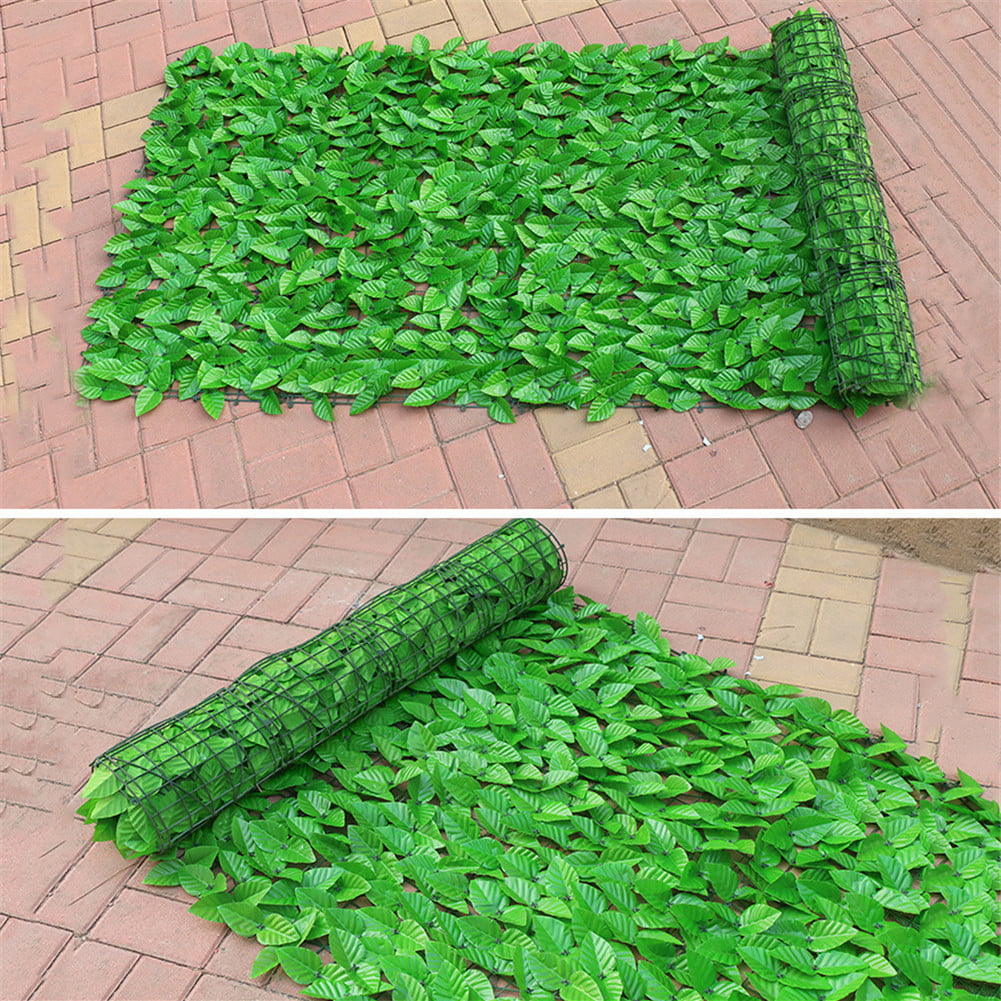 Artificial Privacy Panels Topiary Hedge Plant UV Protection Privacy Screen Garden Fence for