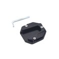 thumbnail image 1 of sweethay Pata de cabra para bicicleta, soporte lateral, almohadilla de extensión, mano de obra, tamaño compacto, accesorios para motocicletas, Accesorios para motos Negro, 1 of 6