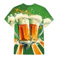 thumbnail image 5 of Camisetas de Manga Corta para las Mujeres Impresas Cuello Redondo Camiseta Casual, Camisetas Casuales de Mujer, 5 of 5
