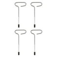 thumbnail image 3 of Anclas de pesca en hielo Anclas de chabolas de hielo Roscadas de metal resistente Práctico refugio para pesca en hielo Estacas de tienda de anclaje , 4 piezas, 3 of 8