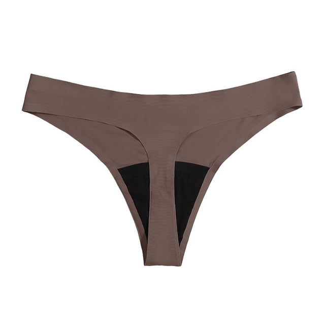 Paquete de 3 bragas de tanga sin costuras transpirables para mujer Ropa interior invisible, So-5, Xl Feliz Sencillez