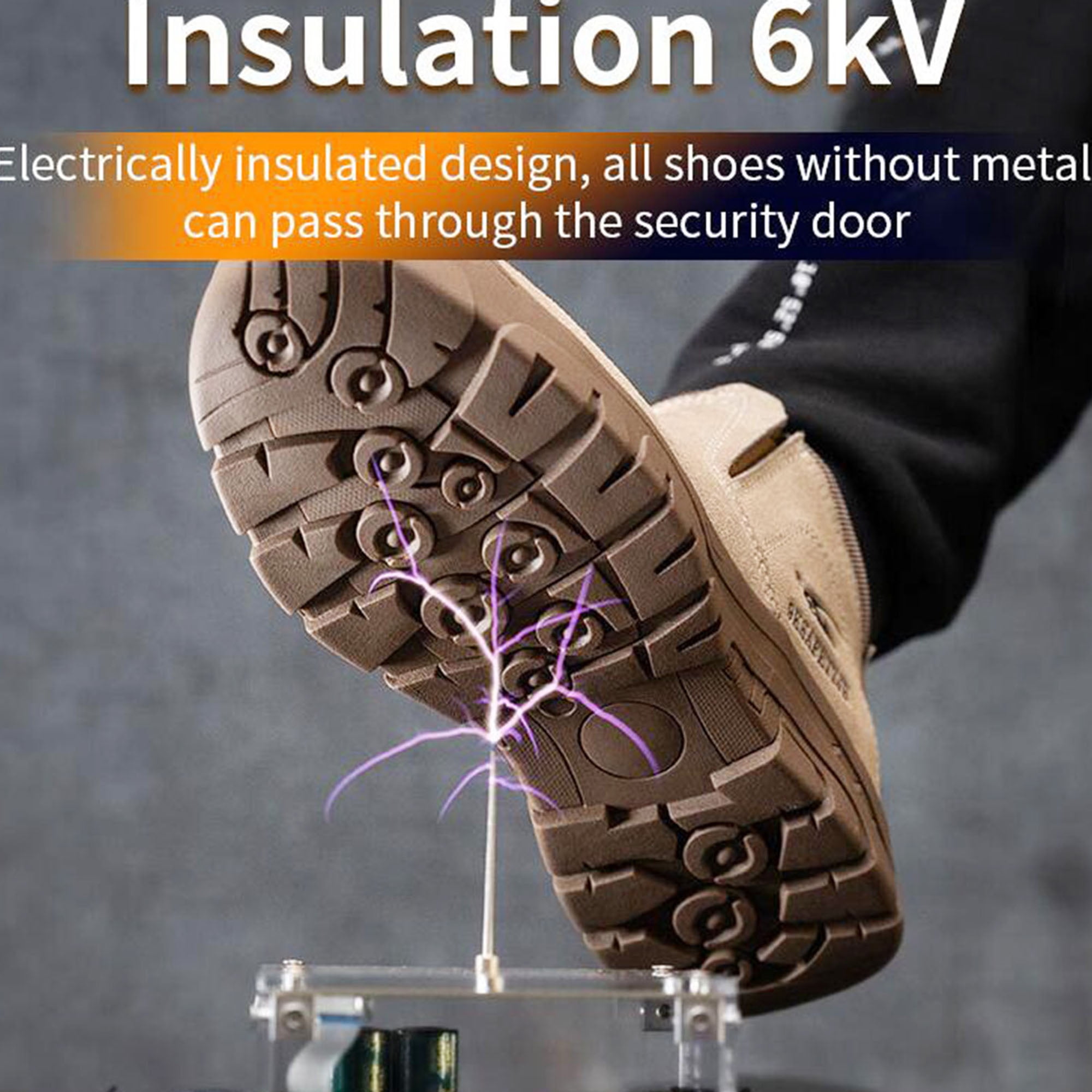 Safety shoes without metal hot sale