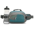 thumbnail image 4 of Riñonera deportiva con portabotellas Ciclismo Correr Fanny Bum Pack (Azul lago), 4 of 8