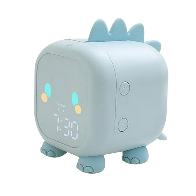 WREESH Cute and Creative Time Management Lighting Sound Dinosaur Electronic Alarm Clock