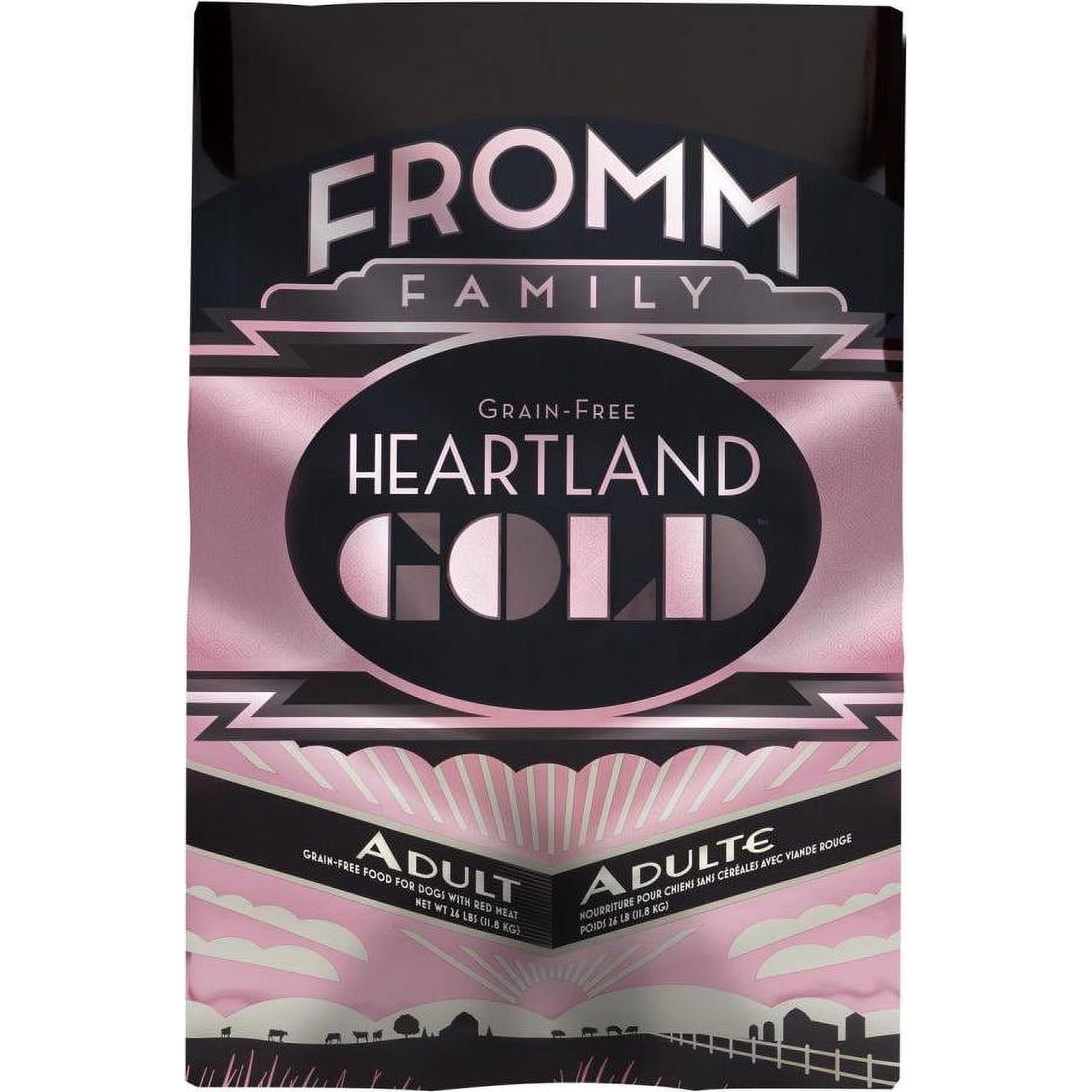 Fromm Grain Free Heartland Gold Adult Dry Dog Food 26 lb