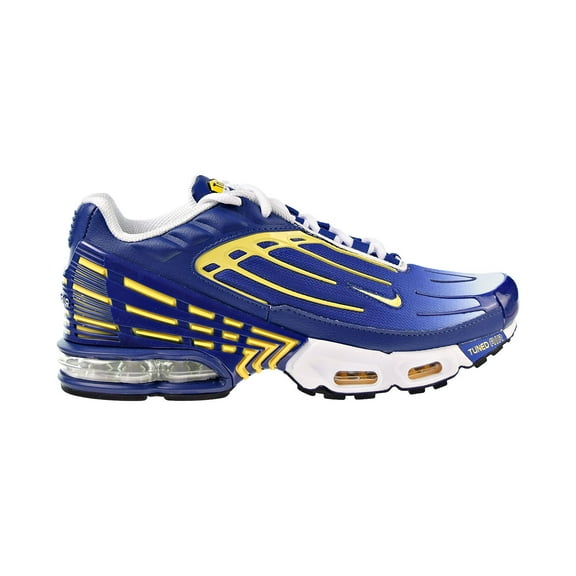 Nike Air Max Plus III Men's Shoes Deep Royal-Topaz Gold-White cw1417-400