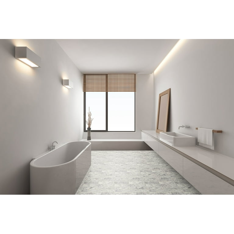 Carrara White 12 in. x 24 in. Polished Marble Floor and Wall Tile (12 sq. ft. / case) Carrara White 12 in. x 24 in. Polished Marble Floor and Wall Tile (12 sq. ft. / case)