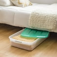 IRIS USA, 50 Qt. Under Bed Storage Containers, Plastic Storage Bins