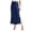 Z01-Navy, variant on COMVALUE Women's High Waisted Long Ruffle Mermaid Skirt Y2K Summer Bodycon Midi Skirts (Black, S)