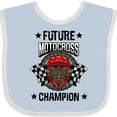thumbnail image 3 of Inktastic Future Motocross Champion BMX Boys Baby Bib, 3 of 4