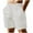 White B, variant on Stamzod Men's Cargo Shorts 2026 Solid Color Summer Beach Short with Pockets Casual Loose Athletic Shorts for Men White B XL
