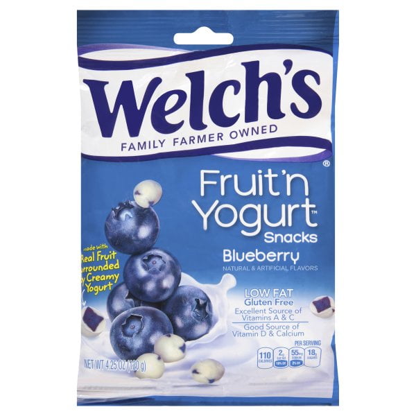 Welch's® Blueberry Fruit 'n Yogurt™ Snacks 4.25 oz. Pouch