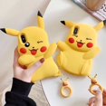 thumbnail image 2 of Anime Pikachus 3D Cartoon Doll Soft Silicone Phone Cases For iPhone 13 12 11 Pro Max XR XS MAX 8 X 7 Couple Anti-drop Case Gift xuanjing unisex, 2 of 2