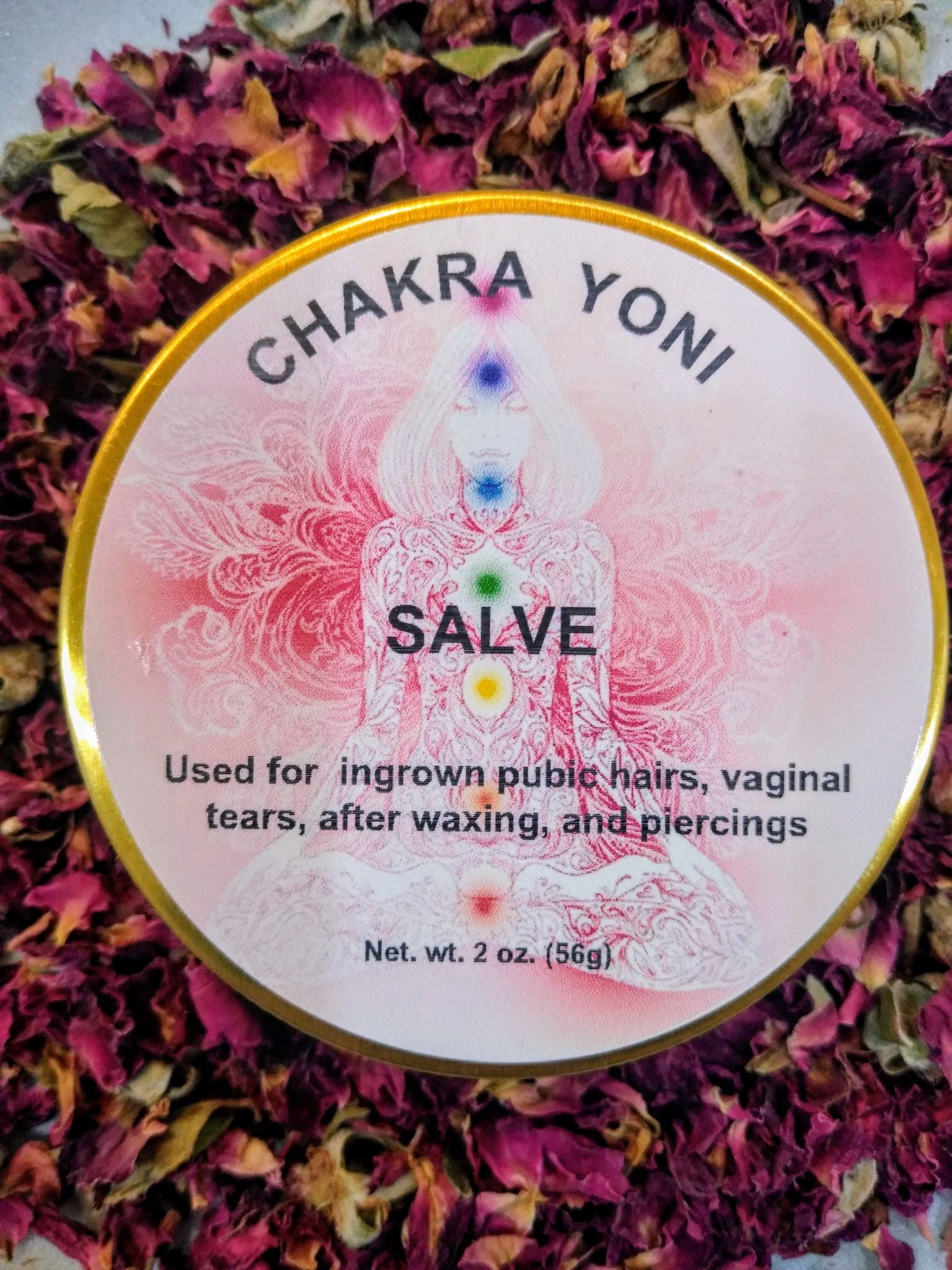 Yoni Salve/Balm Micro Tears, Ingrown Hair, Waxing, Piercings, yeast