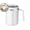 White, variant on Stainless Steel Insulated Coffee Mug with Handle - Leak-Proof Travel Mark Cups, Vacuum Insulated Cup for Hot and Cold Drinks