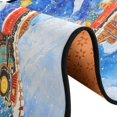 thumbnail image 5 of Dailycode Hallway Runner Rug 2x6 Non Slip Absorbent Soft Floor Mat for Home Kitchen Bedroom Entrance Train in Winter, 5 of 7