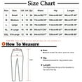 thumbnail image 3 of Leesechin Womens Pants Casual Floral Printed Waist Long Trousers with Pocket, 3 of 4