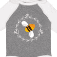 thumbnail image 4 of Inktastic Bee Gift Cute Kids Honeybee Girls Long Sleeve Baby Bodysuit, 4 of 5