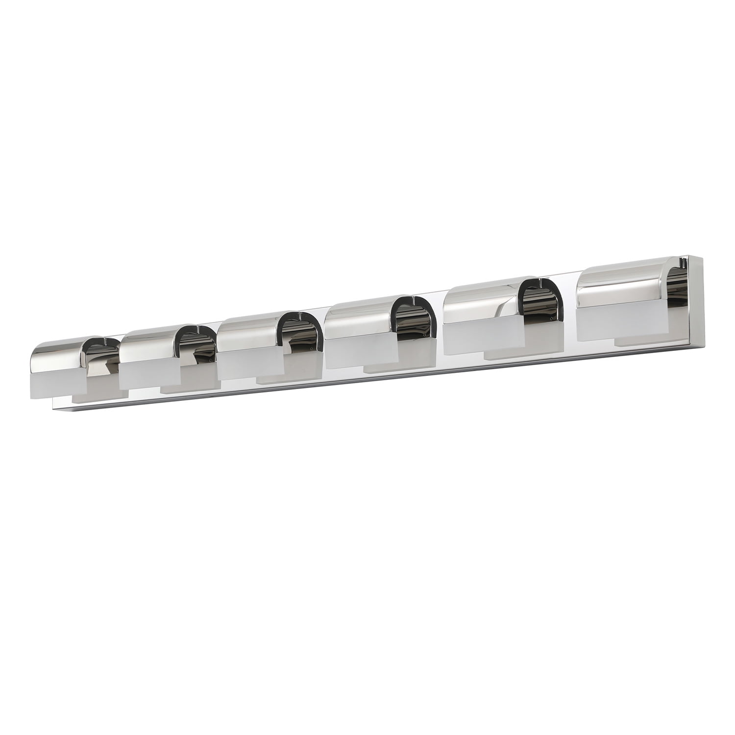 Design Easy Installation 6-Light LED bathroom Vanity Lighting Fixtures,Supports Wall Switch 46.5*3.5*4.3in.
