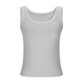 thumbnail image 4 of Tumotour Oversize Summer Tops For Women Tank Tops 2025 Sleeveless Round Neck Ruched Spring Summer Tee Shirts Outfits Clothes, 4 of 4
