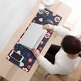 thumbnail image 3 of Long Mouse Pads for Desk,Pioneer Flower Floral Print Pattern Desk Mats on Top Of Desks, Desk Mouse Pad Extra Large with 3mm Non-Slip Base and Stitched Edge for Gaming,Office,Work,Home 31.5"x11.8", 3 of 6