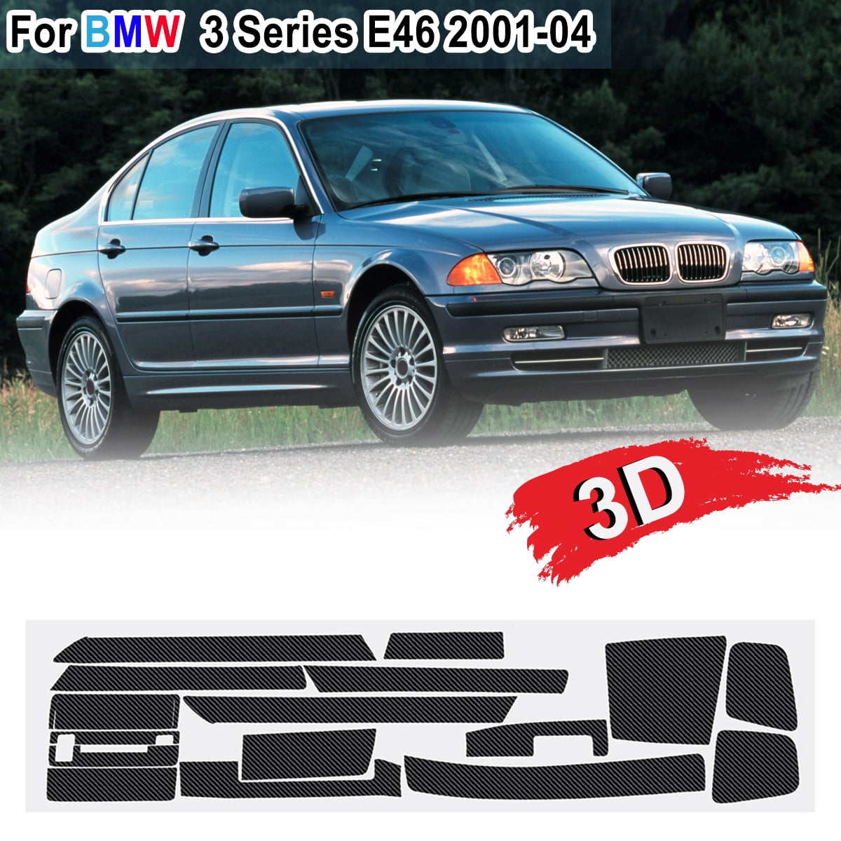 Carbon Fiber Vinyl Interior Decal 