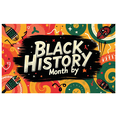 thumbnail image 2 of Black History Month Backdrop Decoration Photography Props Starry Night Party Supplies Banner Event Decoration Background, 2 of 9