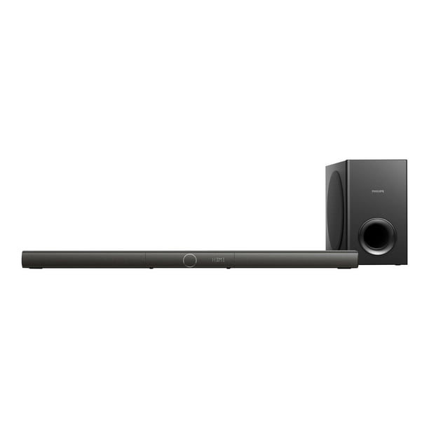 Governable kål Lingvistik Philips HTL3170B - Sound bar system - for home theater - 3.1-channel -  wireless - NFC, Bluetooth - 280 Watt (total) - Walmart.com