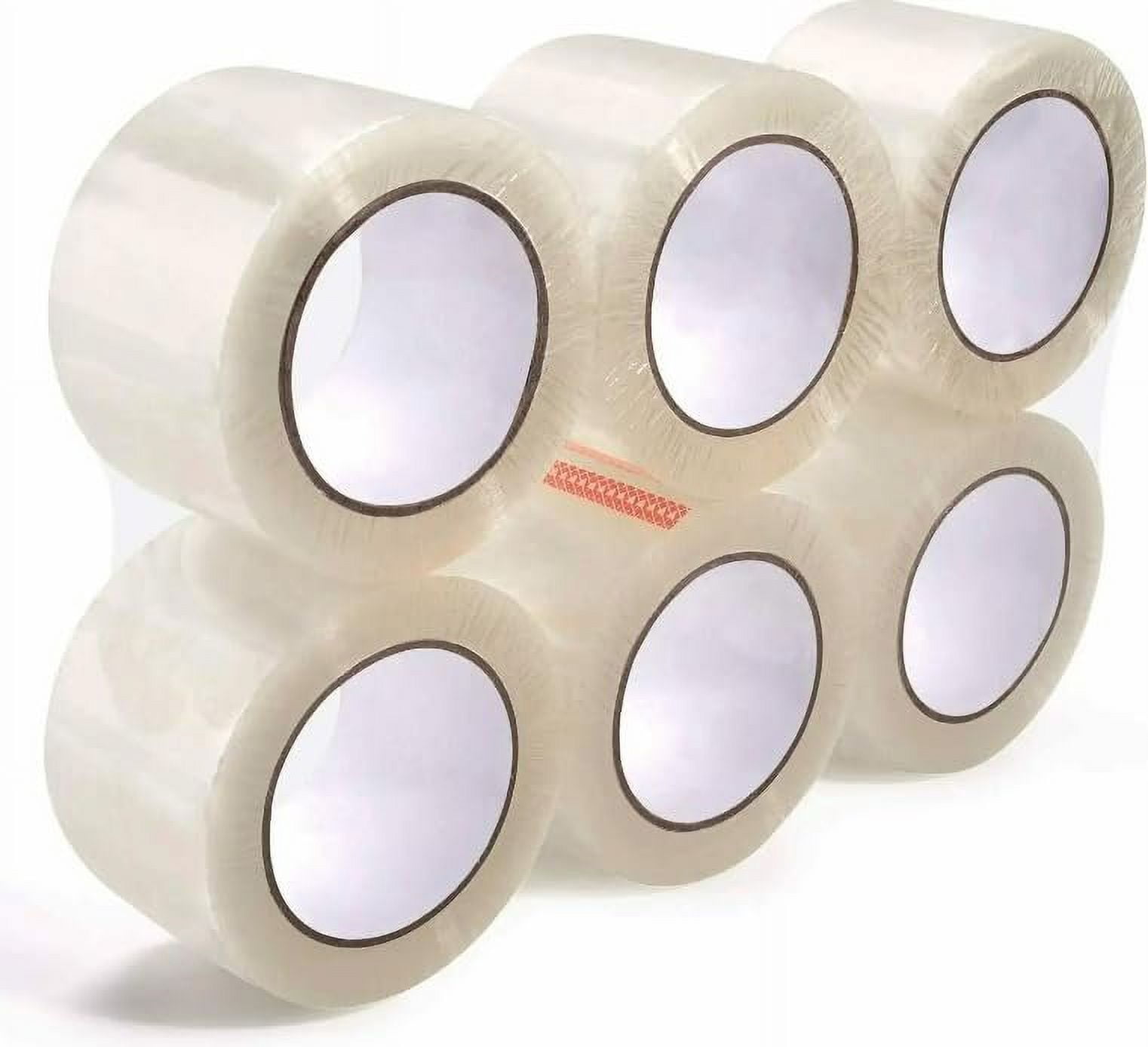 supplyhut 36 Rolls Shipping Packaging Box Packing Sealing Tape 2 mil 3" x 110 Yard 330FT