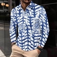 thumbnail image 1 of DecSea Mens Long Sleeve Polo Shirts Fashion Color Block Zipper T shirts, 1 of 5