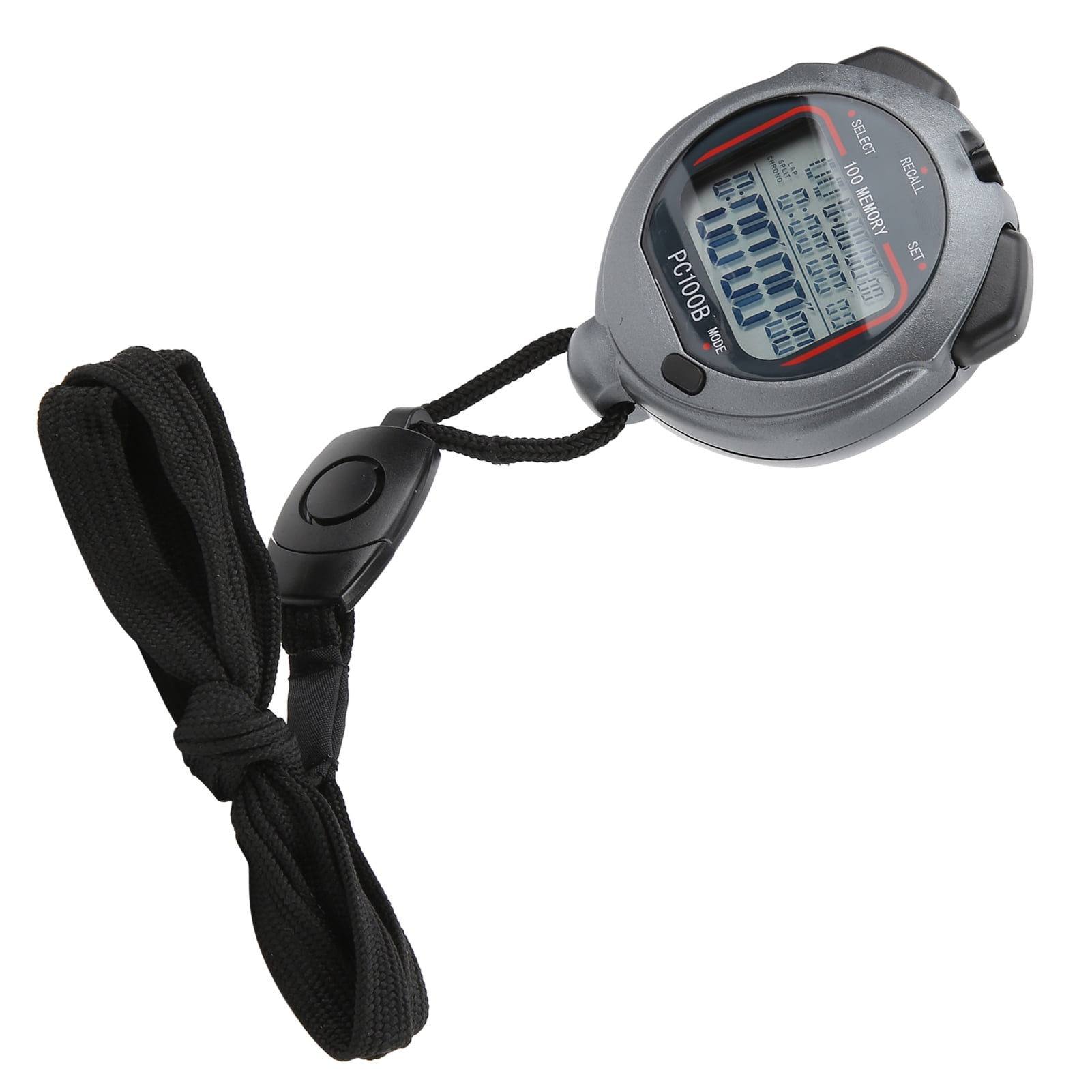 Spptty Stopwatch With Metronome,PC100B Digital Sport Stopwatch Timer