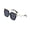 1, variant on Oversized Sunglasses Metal Snake Temples Eyeglasses For Women Men Everyday Wear