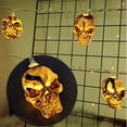 thumbnail image 4 of Halloween String Lights LED Flashing Spooky Skeleton Fairy Light Party Light, 4 of 10