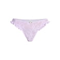 thumbnail image 5 of No Boundaries Lace Thong Panties, 2-Pack, Women's XS-XXXL, 5 of 7