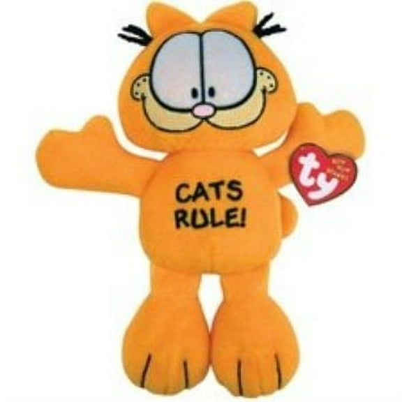 TY Bow Wow Beanies Garfield - Cat's Rule