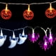 thumbnail image 4 of Luces de Halloween, luces de esqueleto, luces decorativas de Halloween, luces de Halloween de 3 m y 20 LED, luces espeluznantes de Halloween, luces de calabaza, 4 of 5