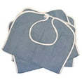 thumbnail image 1 of Terry Adult Bibs, 3Pk, 1 of 3