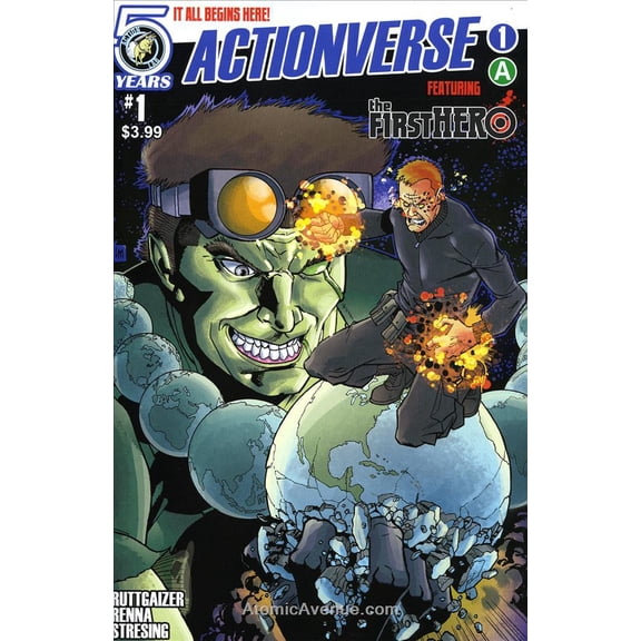 Actionverse #1A VF ; Action Lab Comic Book