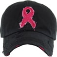 thumbnail image 2 of Pink Ribbon Vintage Ballcap, 2 of 5