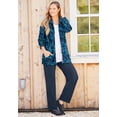 thumbnail image 3 of Catherines Women's Plus Size Cozy Velour Jacket, 3 of 4