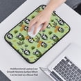 thumbnail image 6 of Pofeuu Cute Panda Bear In Greenery Forest Print Laptop Carrying Case,13-15-Inch Laptop and Tablet, Sleek Design, Durable and Water-Repellent Fabric, Business Casual or School-15 inch, 6 of 8